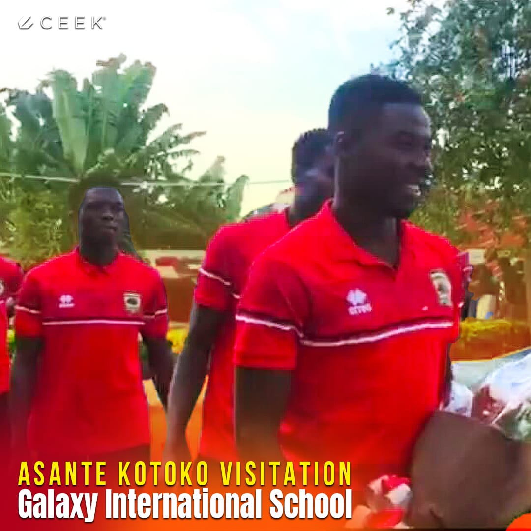 Asante Kotoko Visitation: Galaxy International School ceek.com