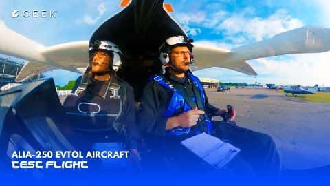 Alia-250  eVTOL Aircraft Test Flight video
